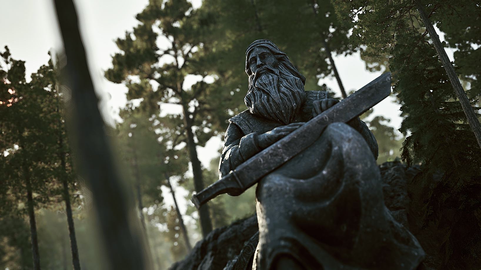 Official artwork for the in-game lore notes about Ilmatar