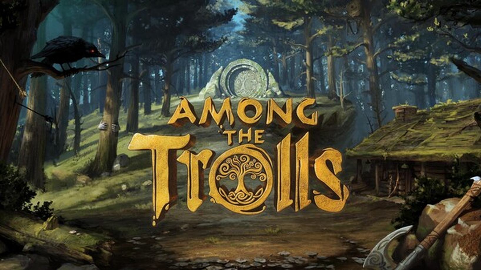 A trailer still showing the forested island of Among the Trolls