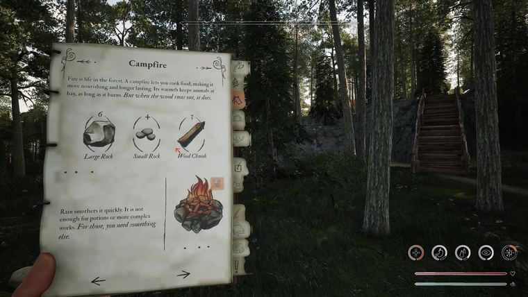 Crafting and recipes in Among the Trolls