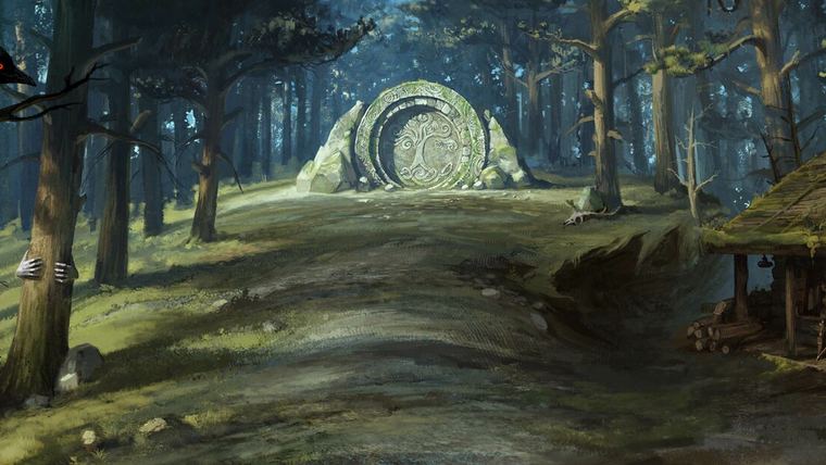 Map and locations in Among the Trolls